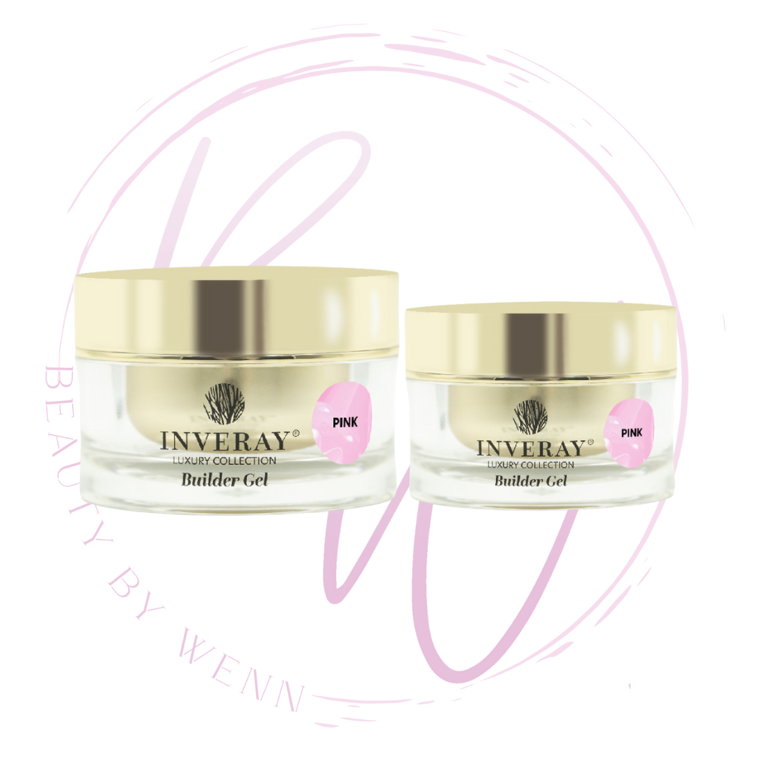 Inveray Builder Gel Cover PINK Luxury Collection 50ml HEMA-FREE - Beauty by Wenn