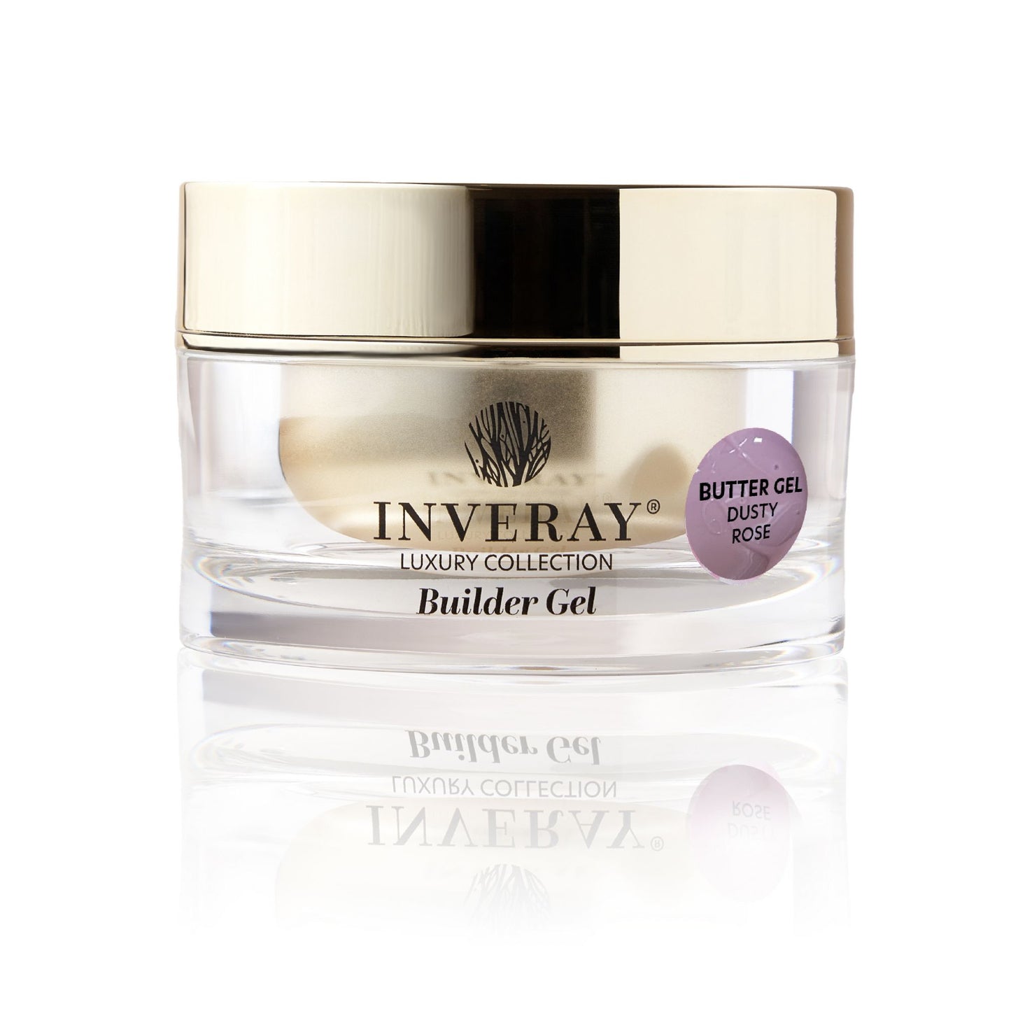 Inveray Butter Builder Gel Dusty Rose 15ml - Beauty by Wenn