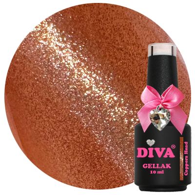 DIVA Gellak Coppers Head - Beauty by Wenn