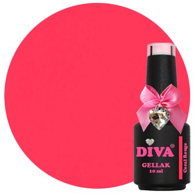 DIVA Gellak Coral Rouge 10ml