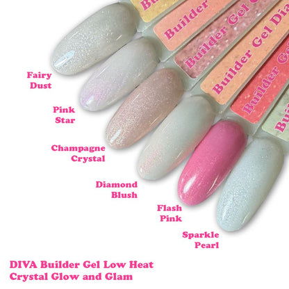 DIVA Builder Gel LOW HEAT Pink Star 15 ml