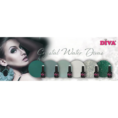 DIVA Gellak Diva Crystal Water Collectie 6x 6ml