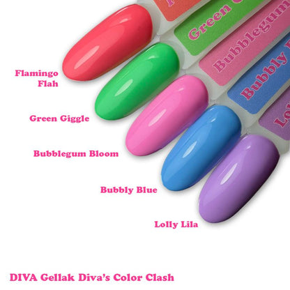 DIVA Gellak Bubblegum Bloom 6 ml