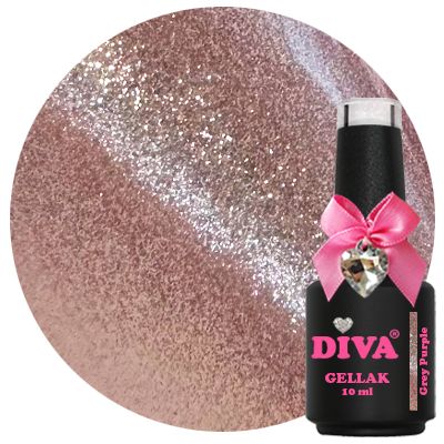 DIVA Gellak Grey Purple - Beauty by Wenn