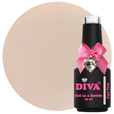DIVA Gel in a Bottle Opal Pink 15ml - Beauty by Wenn
