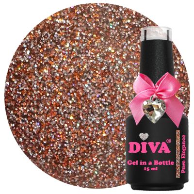 Diva Gel in a Bottle Sparkling Stars Collection - 9x 15ml met gratis Fineliner - Beauty by Wenn
