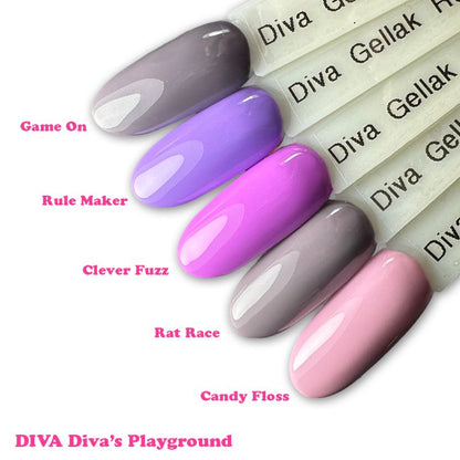 DIVA Gellak Diva's Playground - HEMA FREE 10ml - Beauty by Wenn