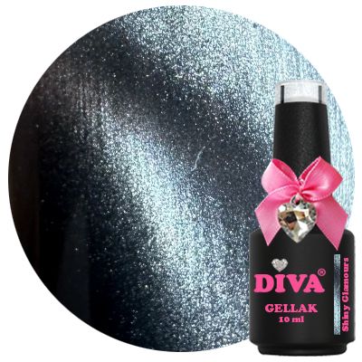 Diva Gellak Cat Eye Shiny Glamours 10 ml - Beauty by Wenn