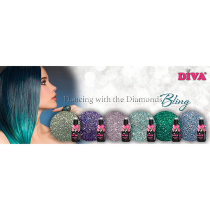 DIVA Gellak Dancing with the Diamonds BLING Collection 6x 10 ml - Beauty by Wenn