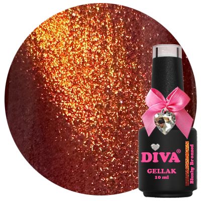 DIVA Gellak Cat Eye Blushy Bronzed 10 ml