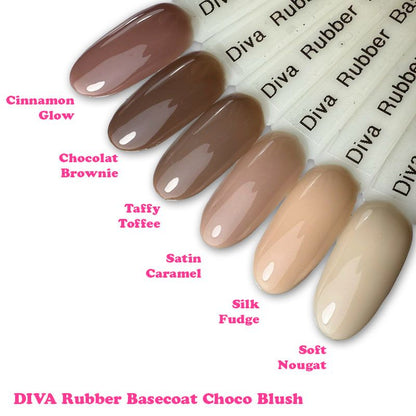 DIVA Rubber Basecoat Soft Nougat 15 ml - Beauty by Wenn
