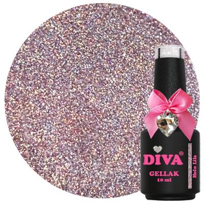DIVA Gellak Holo Rainbow Colorful Collection 5x 10 ml