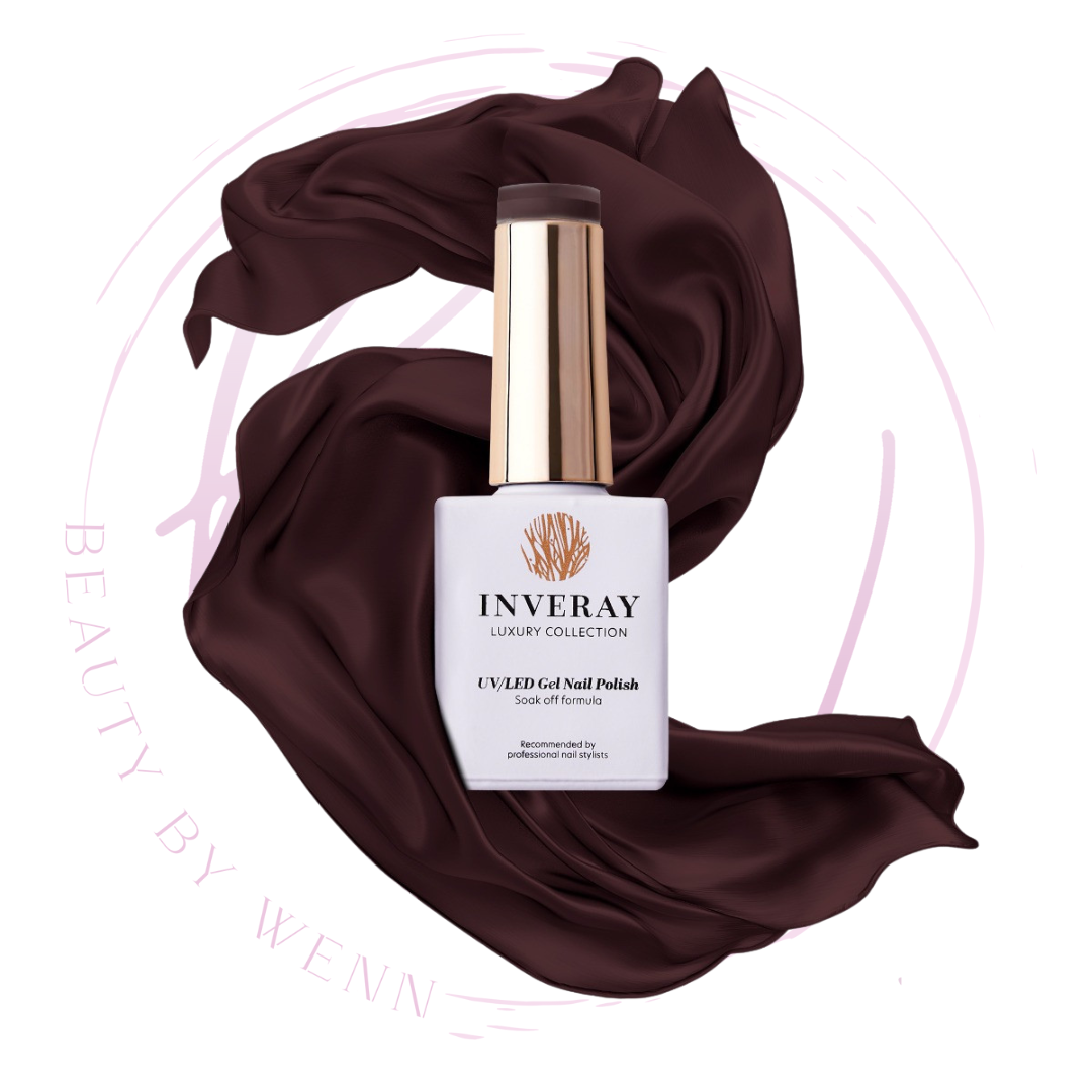 Inveray UV/LED Gel Nail Polish Luxury Collection N°281 PRUNE GANACHE