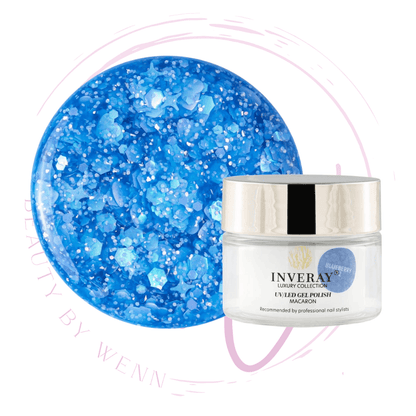 Inveray UV/LED Gel Nail Polish MACARON 002 BLUEBERRY - Beauty by Wenn