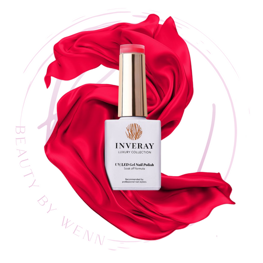 Inveray UV/LED Gel Nail Polish Luxury Collection N°189 RED RUNWAY - Beauty by Wenn