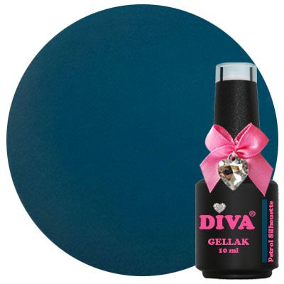 DIVA Gellak Petrol Silhouette 10ml