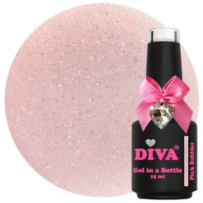 DIVA Gel in a Bottle Pink Bubbles 15 ml