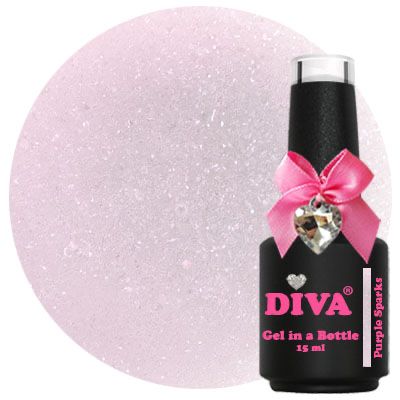 DIVA Gel in a Bottle Purple Sparks 15 ml