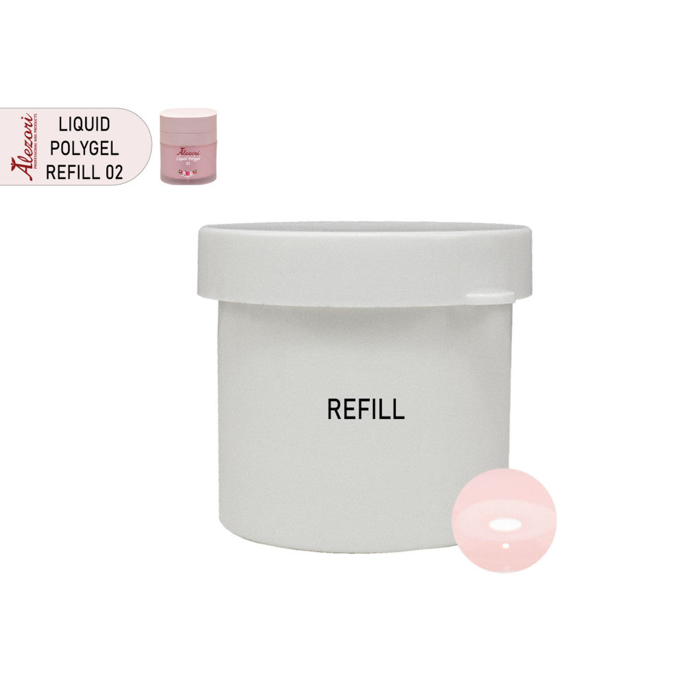 Alezori Liquid Polygel 02 Refill – Navulling 50ml