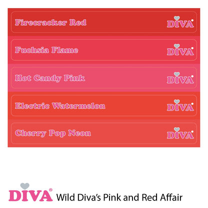DIVA One Coat Gellak Firecracker Red 6 ml