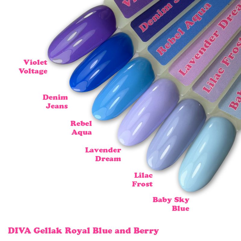 DIVA Royal Blue & Berry Denim Jeans 6 ml