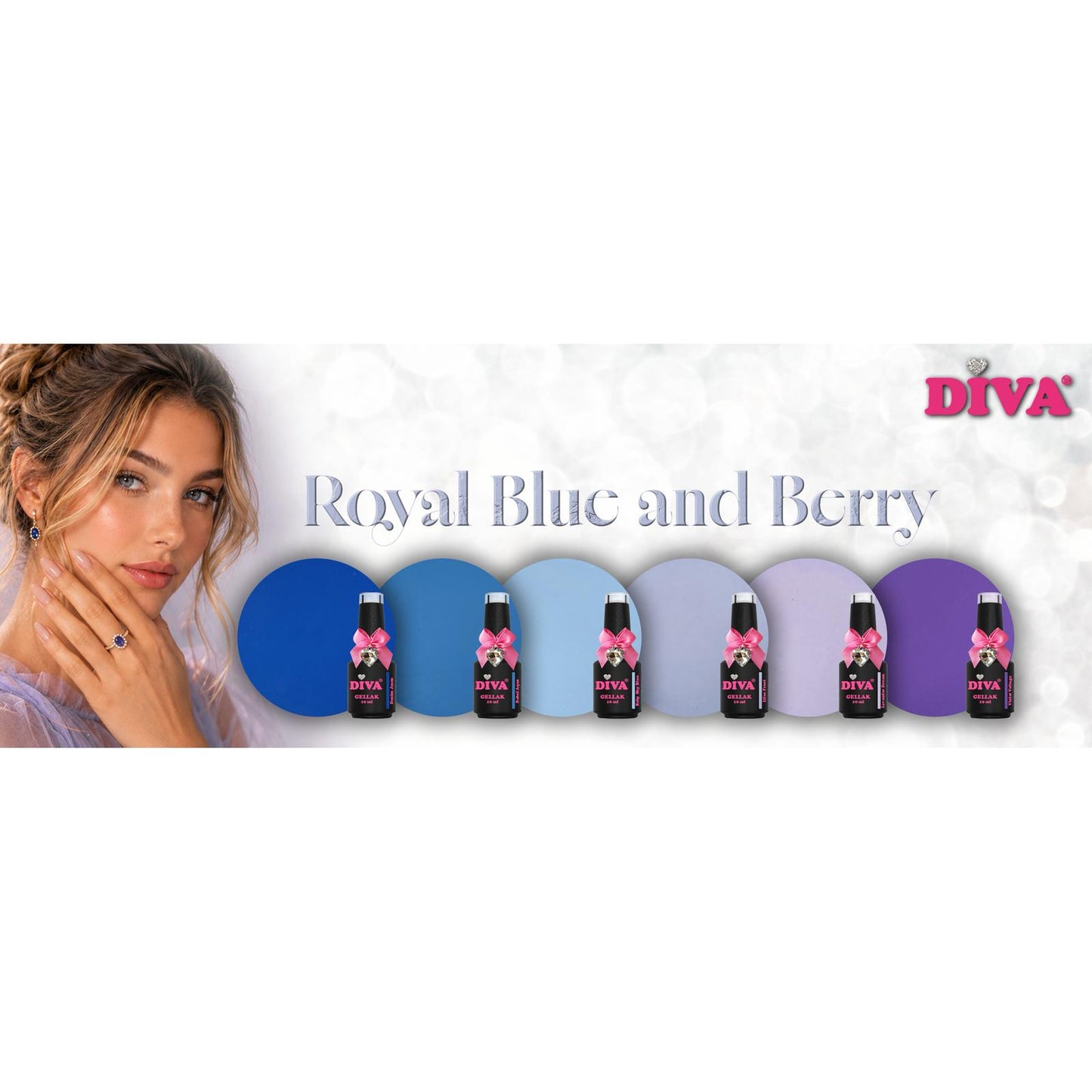 DIVA Royal Blue & Berry Denim Jeans 6 ml