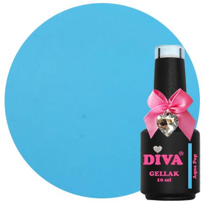 DIVA Gellak Aqua Diva Vibes Collection 5x 10 ml # - met gratis Colorpop Stickers