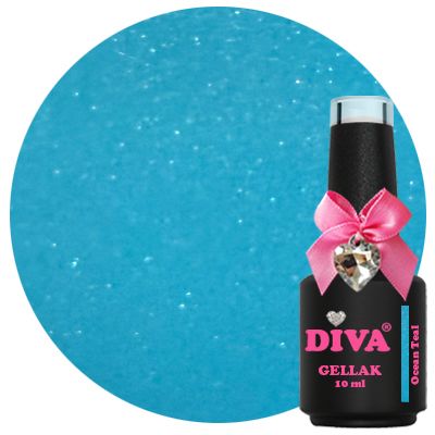 DIVA Gellak Aqua Diva Vibes Collection 5x 10 ml # - met gratis Colorpop Stickers