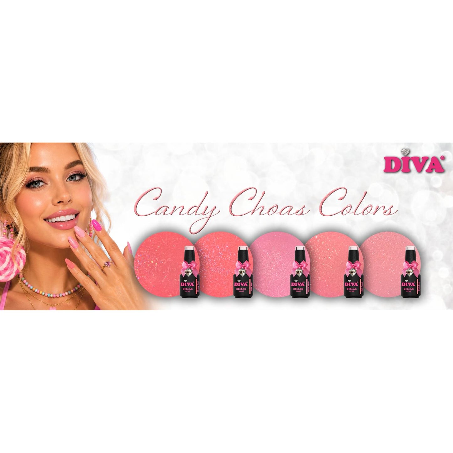 DIVA Gellak Pink Riot 10 ml