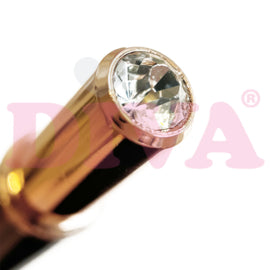 DIVA Exclusive Kolinsky Acryl Penseel Rose Gold met dop #8 Black - Beauty by Wenn
