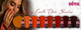 Diamondline Spark Earth Amber Flame