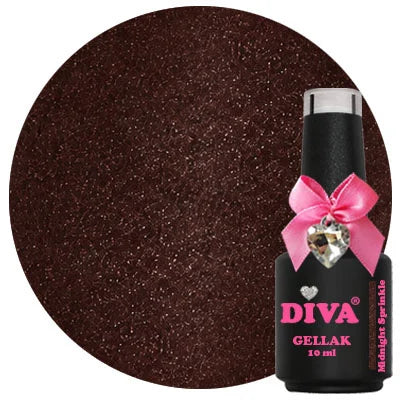 DIVA Gellak Midnight Sprinkle 10 ml #