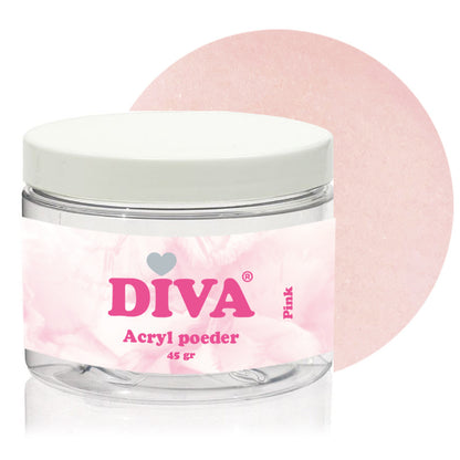 Diva Acryl Poeder Pink 45 gram - Beauty by Wenn