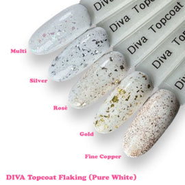DIVA Topcoat Flaking Multi - No Wipe 15 ml - Beauty by Wenn