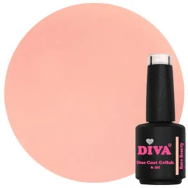 DIVA One Coat Gellak Bare Beauty 6 ml
