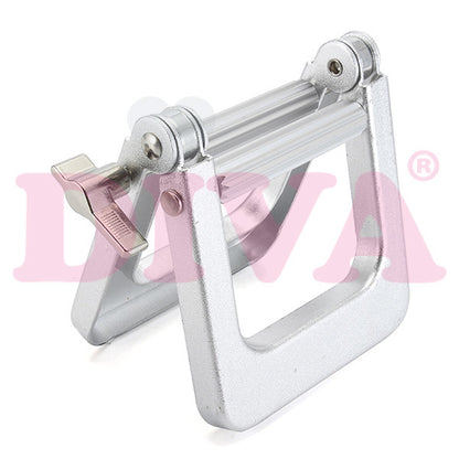 Diva Master Tube Knijper Mat Metaal Zilver - Beauty by Wenn