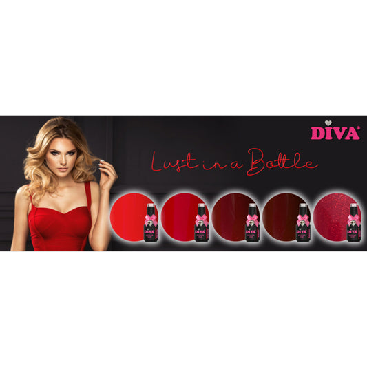 DIVA Gellak Lust in a Bottle Collection 5x 10 ml