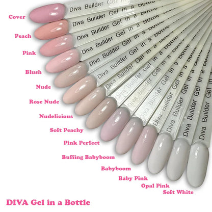 DIVA Gel in a Bottle 6 kleuren naar keuze + gratis fineliner - Beauty by Wenn