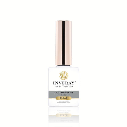 Inveray UV/LED Rubber Base Coat Clear Luxury Collection - Beauty by Wenn