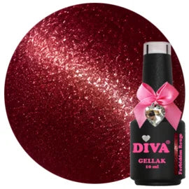 DIVA Gellak Cat Eye Rouge Obsession Collection 6x 10 ml met gratis Bear magneet & Colorpop Stickers #