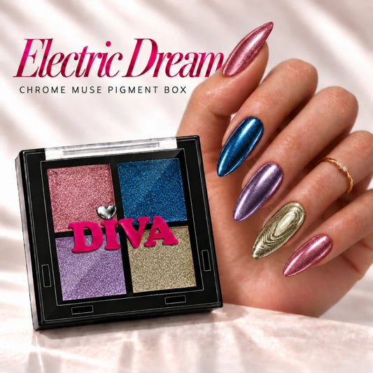 DIVA Electric Dream Pigment Box No. 3 – 4 Kleuren