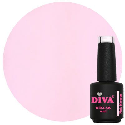 DIVA Gellak Sorbet Candy Divas Pink Macaron 6ml - Hema&TPO-free