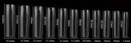 DIVA Soft Gel Tips Sculpted Coffin Long 440pcs - - Beauty by Wenn