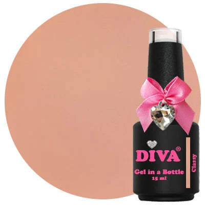 DIVA Gel in a Bottle Glamour Nail Gallery Elegant Collection - 6x 15 ml - Beauty by Wenn