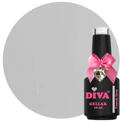 DIVA Gellak French Grey 10 ml - Beauty by Wenn