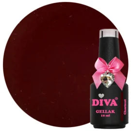 DIVA Gellak Spicy Earth Diva Shades Collection 8x 10 ml #D - met gratis Colorpop Stickers