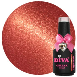 DIVA Gellak Cat Eye Rouge Obsession Collection 6x 10 ml met gratis Bear magneet & Colorpop Stickers #