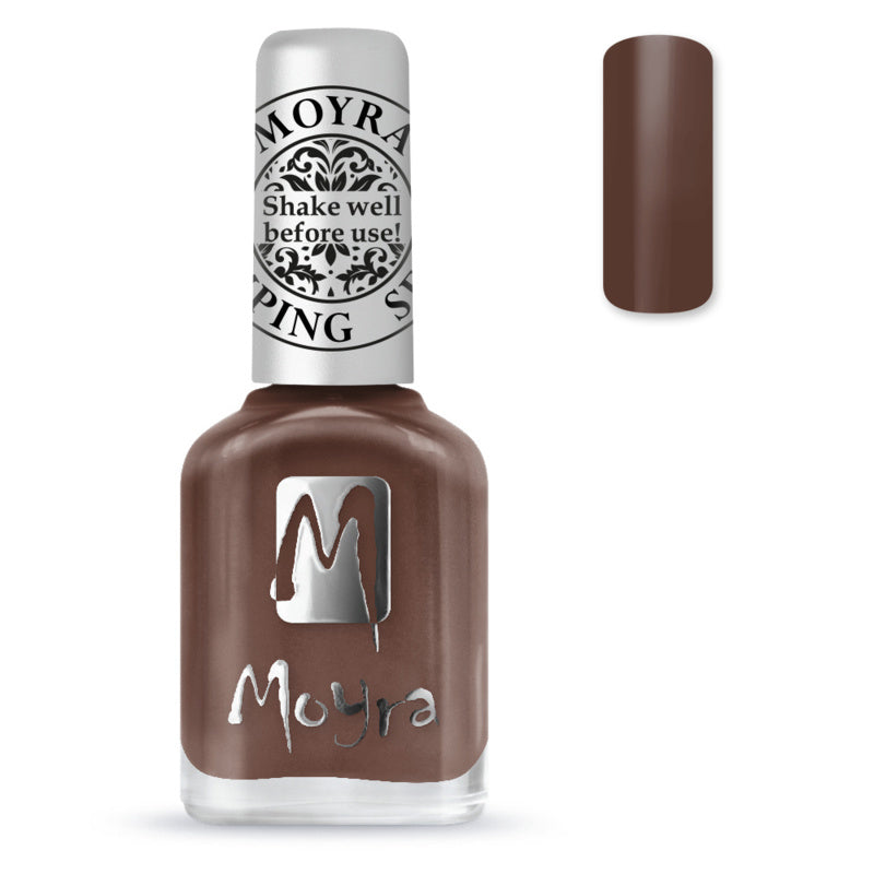 Moyra Stamping Nail Polish Chocolate Brown 37 - Beauty by Wenn