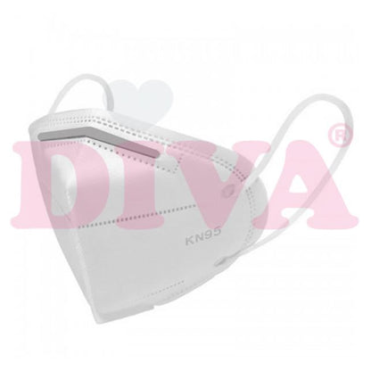 Mondmasker KN95 FFP2 5 laags verpakt per 5 stuks - Beauty by Wenn