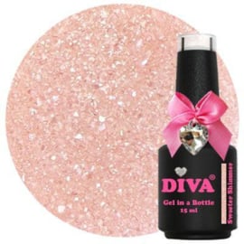 Diva Gel in a Bottle Nude Glitters Collectie + GRATIS Fine Liner - Beauty by Wenn